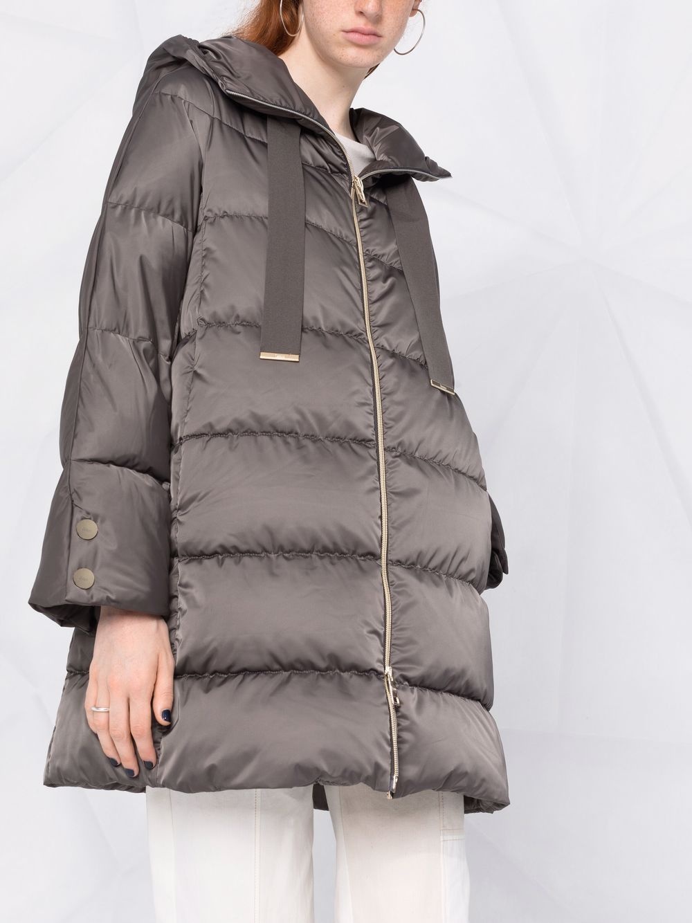 hooded padded coat - 5