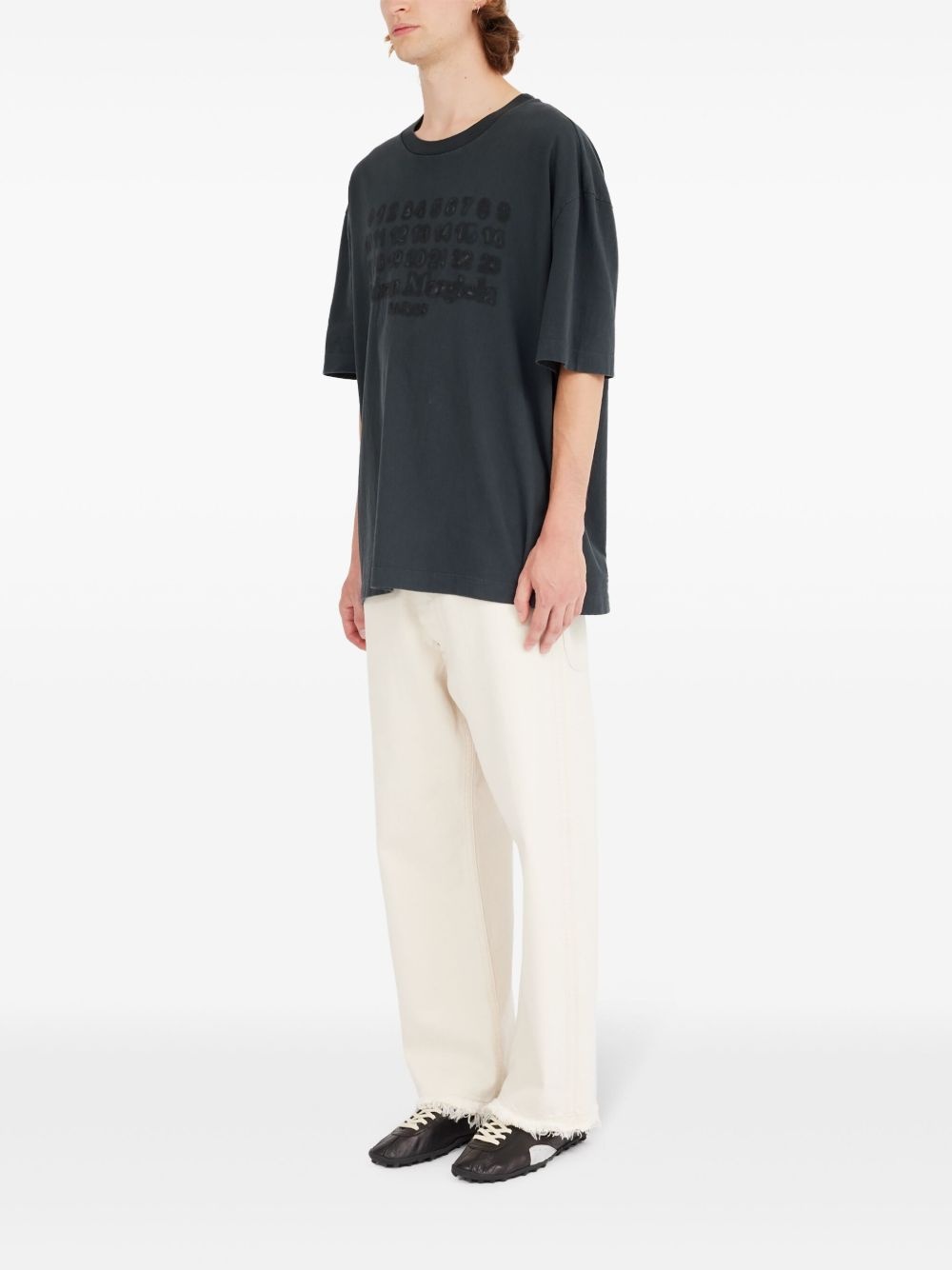 numbers-motif T-shirt - 6