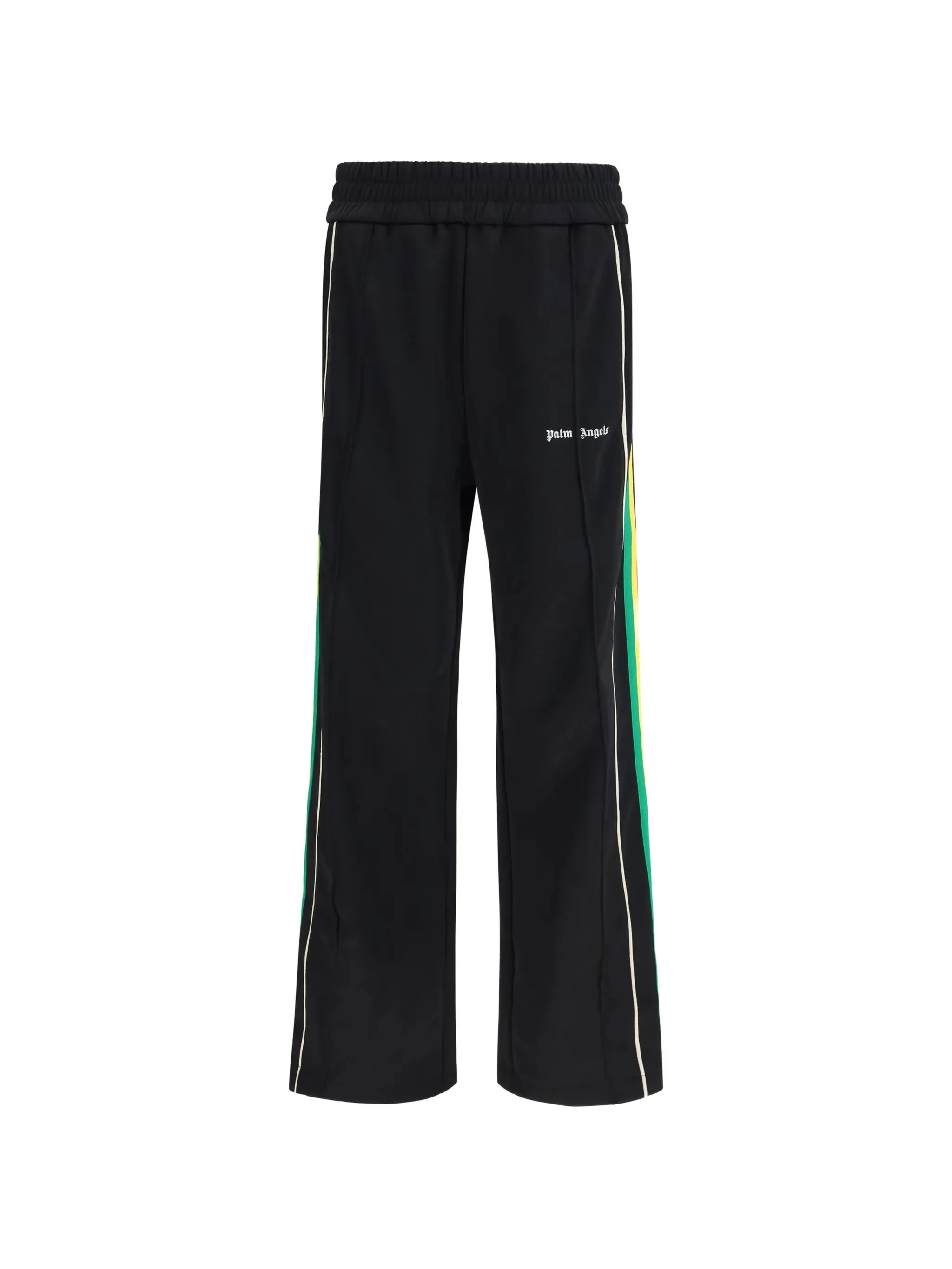 Palm Angels Logo-print Side-stripe Track Pants - 1