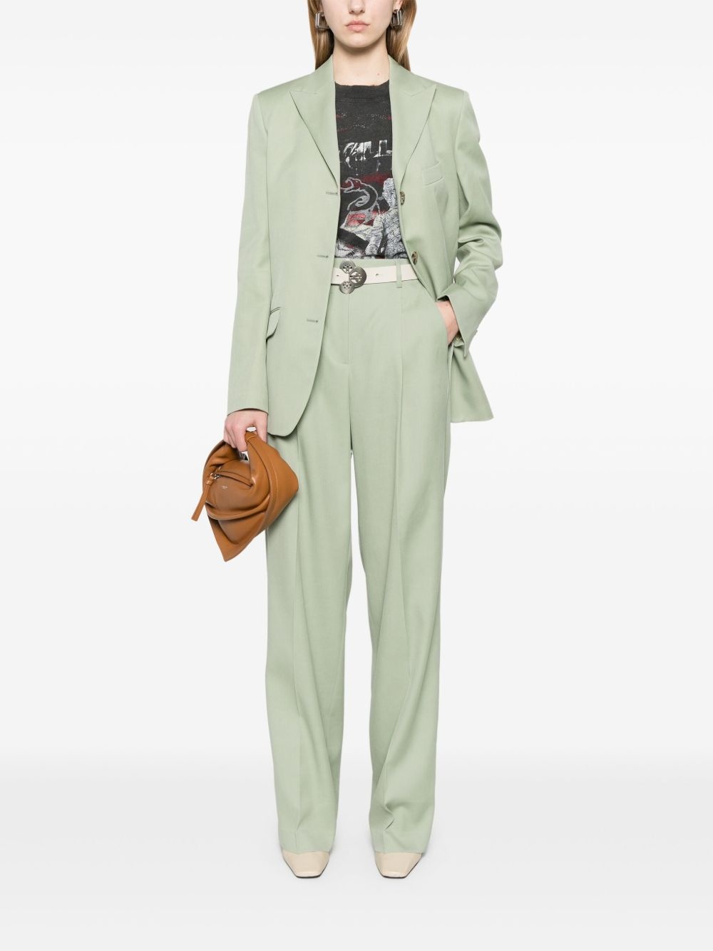 wool blazer - 2