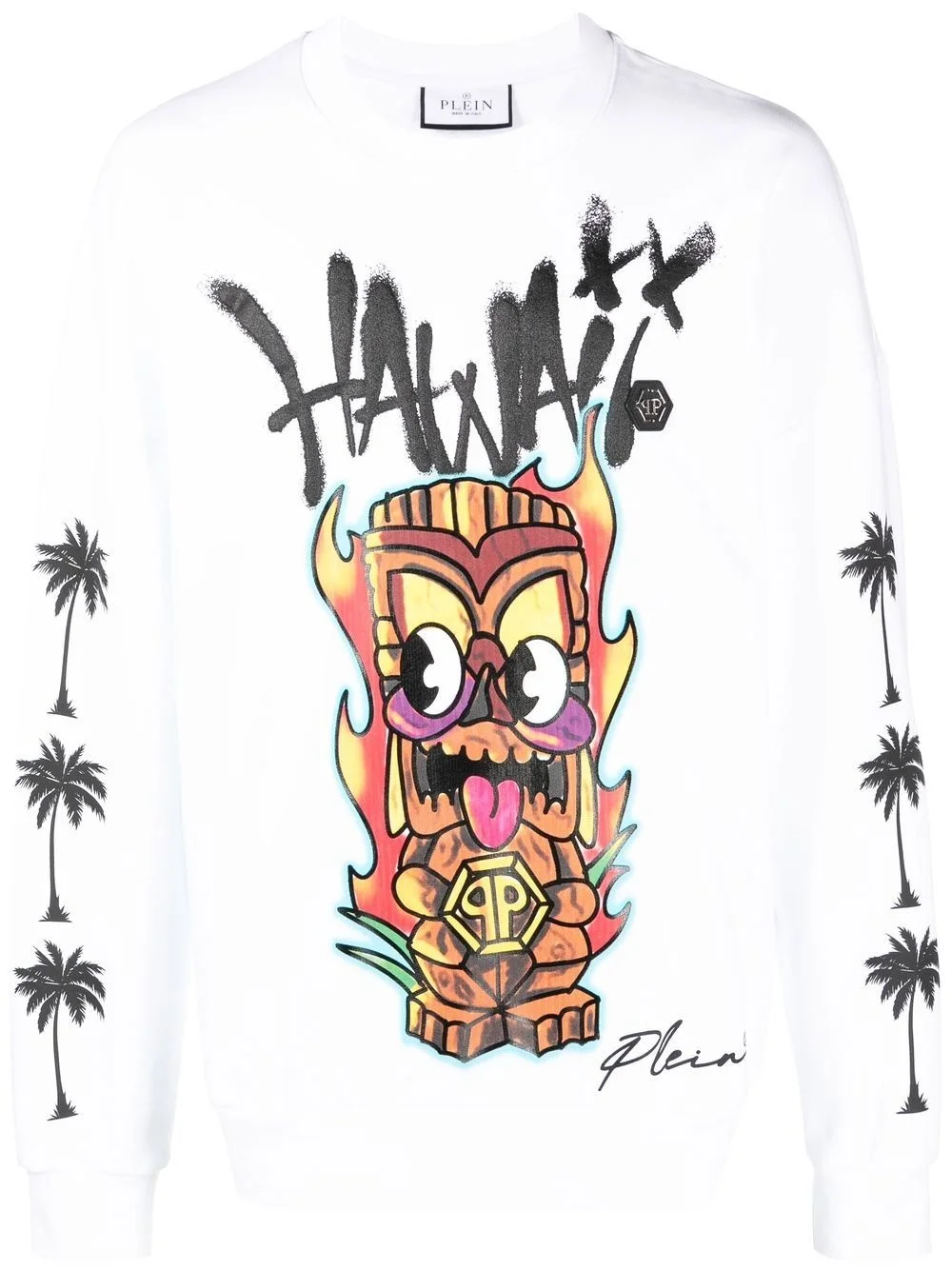 LS Hawaii printed sweatshirt - 1