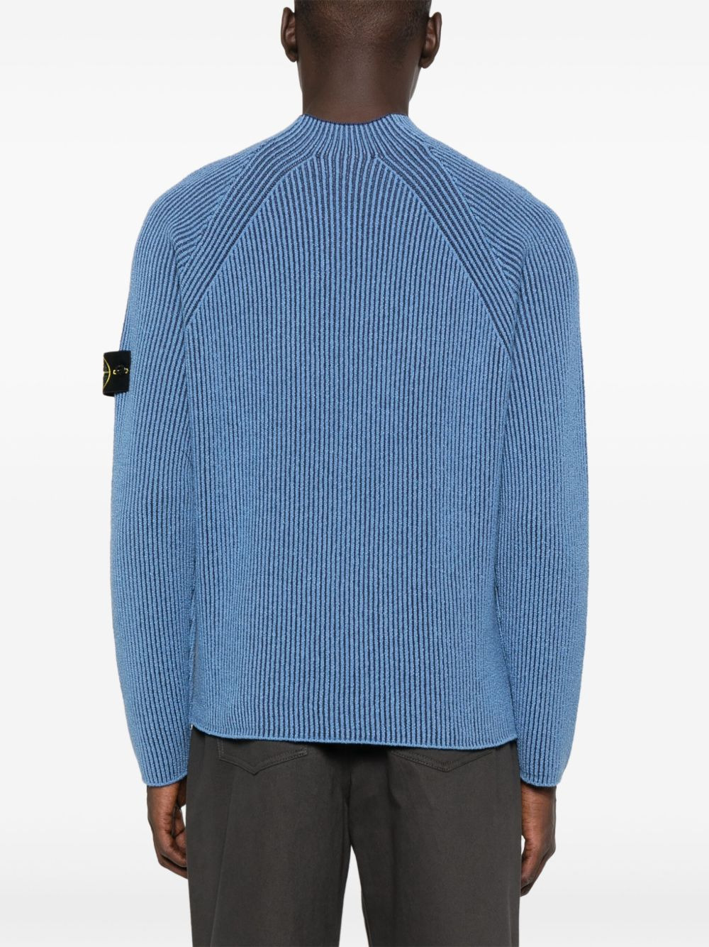 ribbed crew-neck sweater - 4