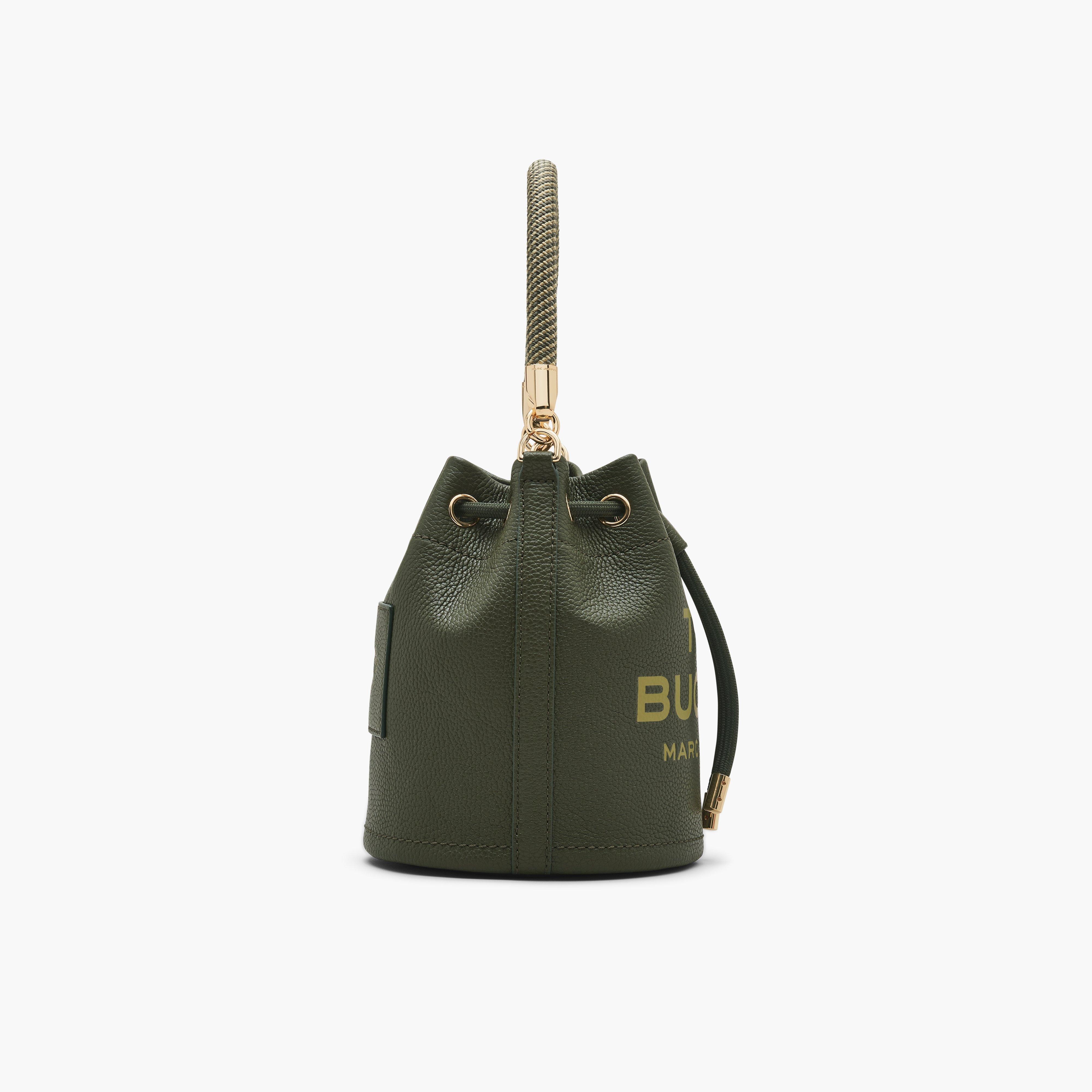 THE LEATHER BUCKET BAG - 4