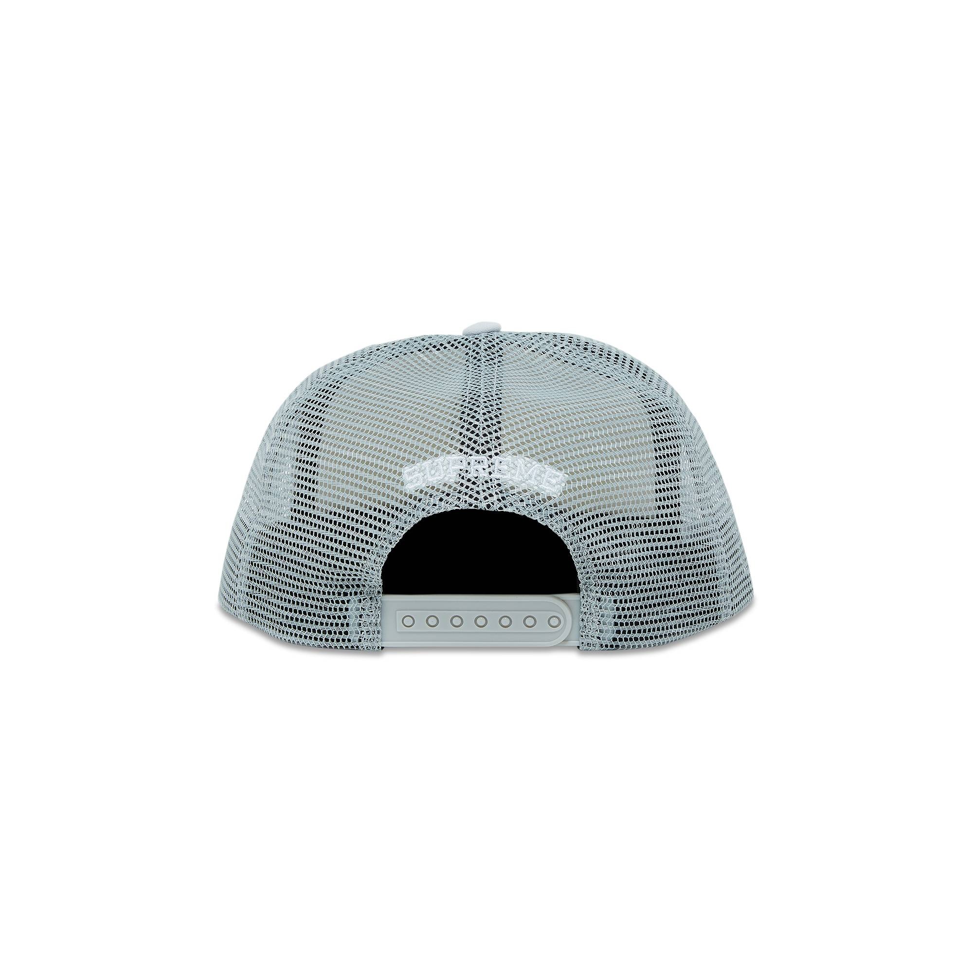 Supreme Pin Up Mesh Back 5-Panel 'Grey' - 4