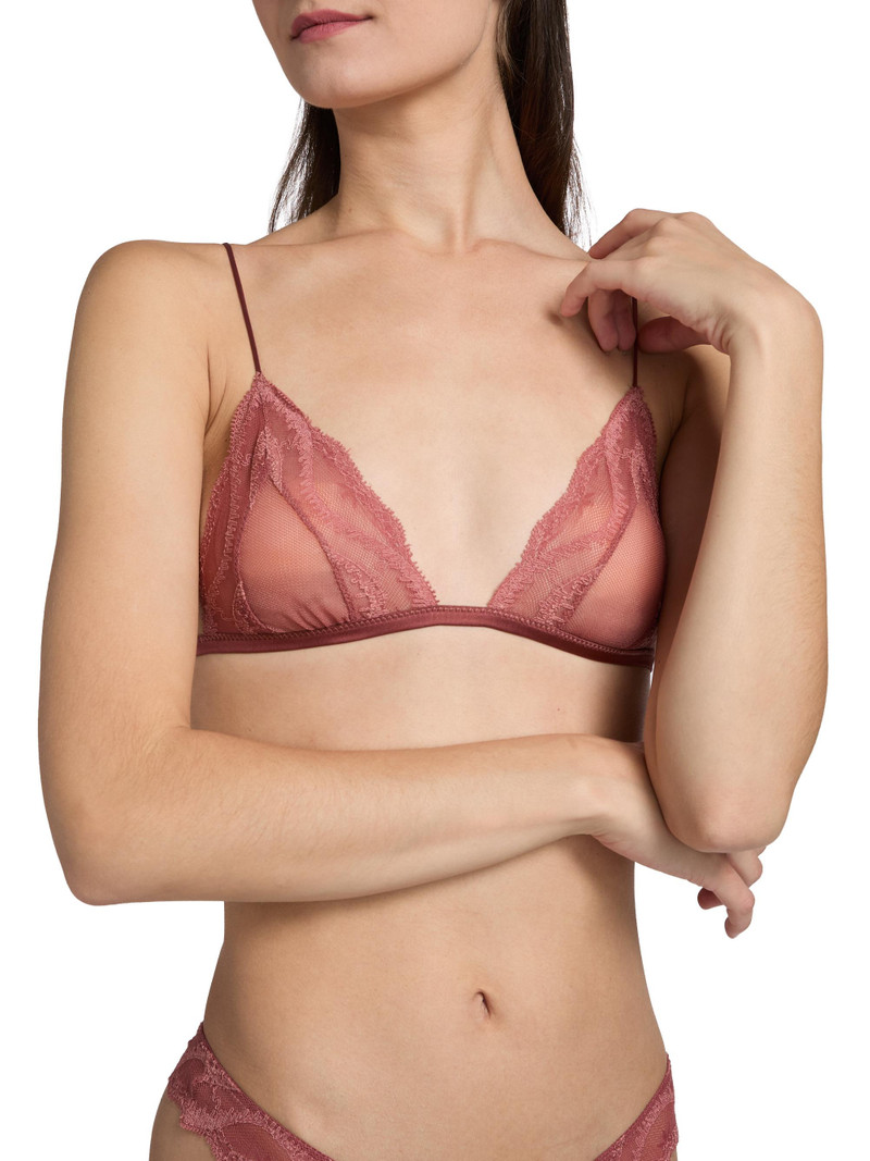 Women's Soft Lace Bra - Rose Fauvee 5