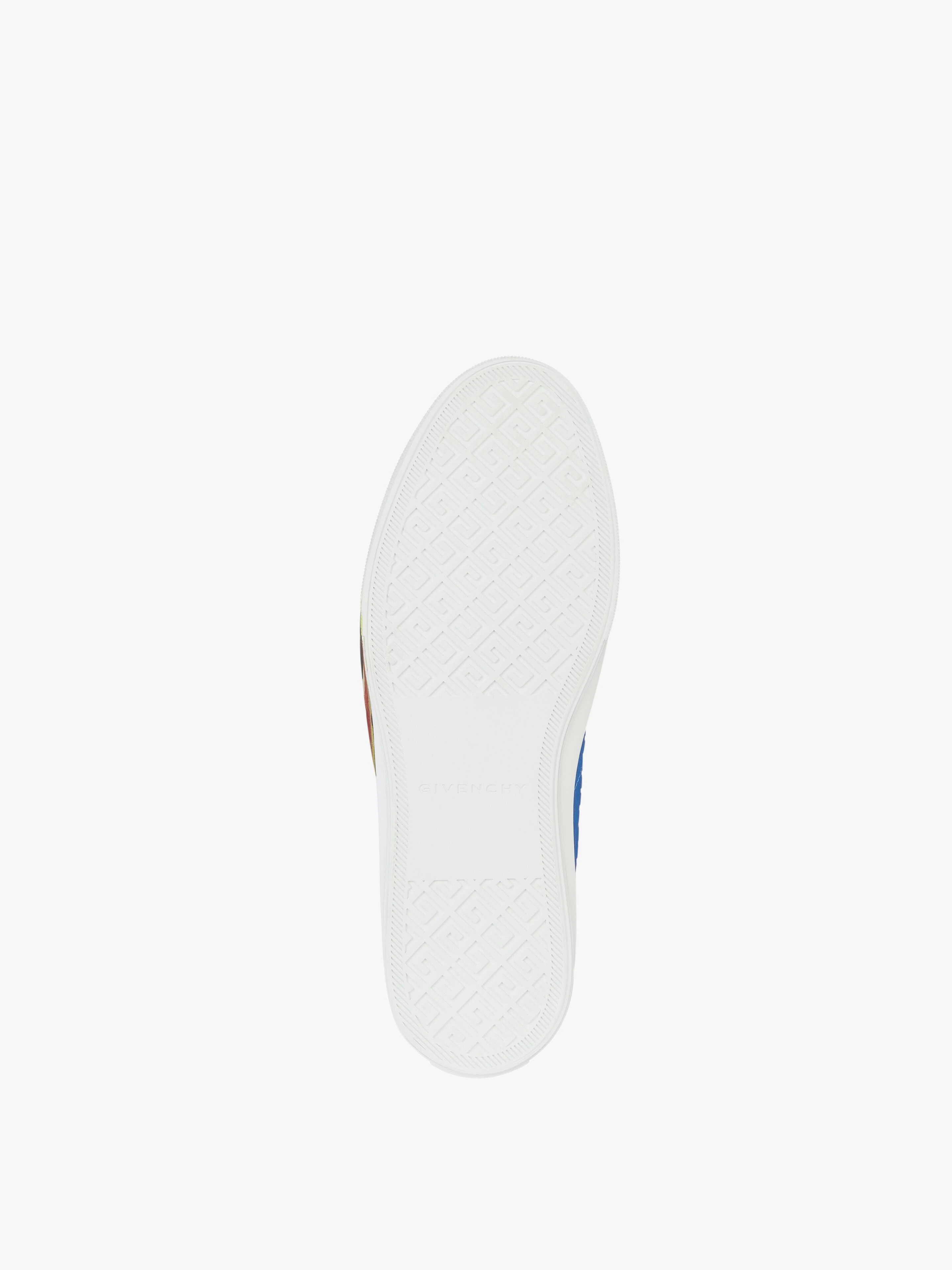 SNEAKERS CITY SPORT IN 4G LEATHER IN CERAMIC PRINT - 5