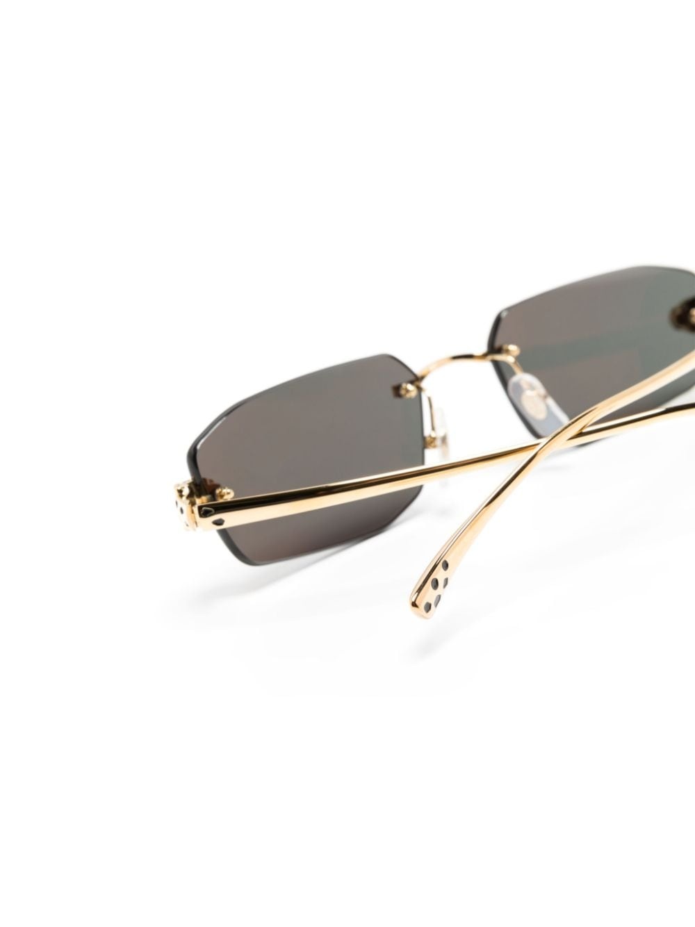 geometric-frame sunglasses - 3