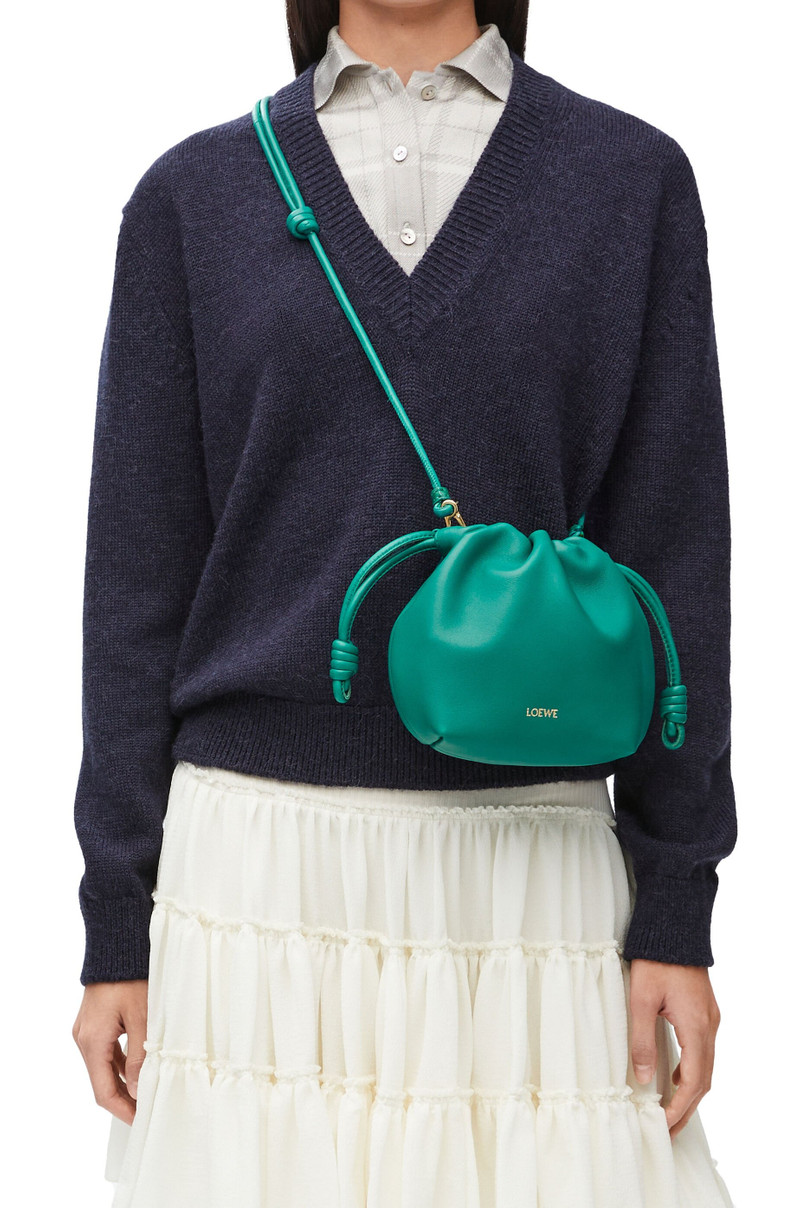 Loewe Mini Flamenco Purse bag in mellow nappa lambskin outlook