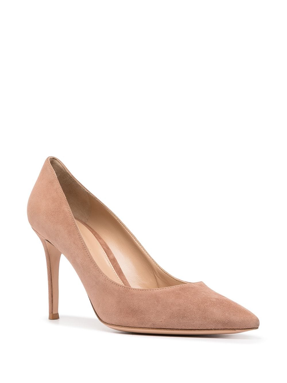 Gianvito 85mm suede pumps - 2