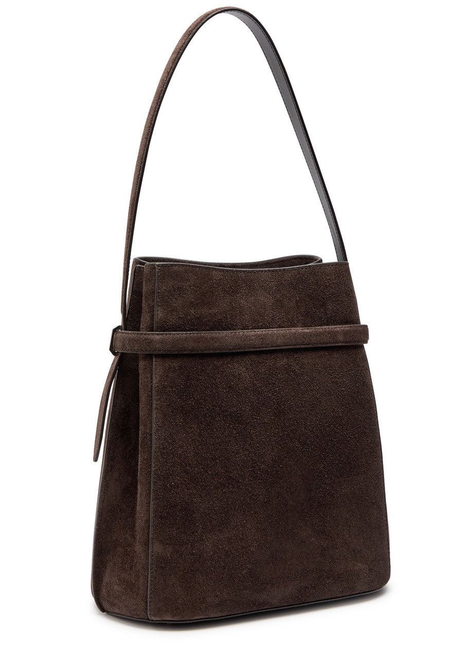 Toteme Belted Suede Bucket bag - 2
