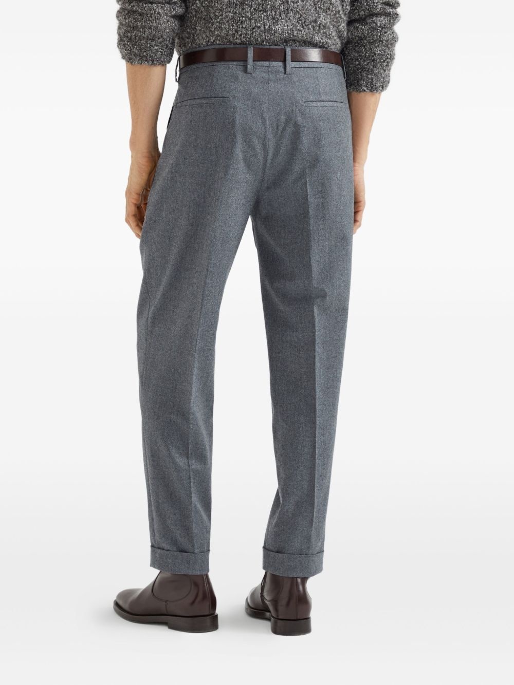 pleated trousers - 4