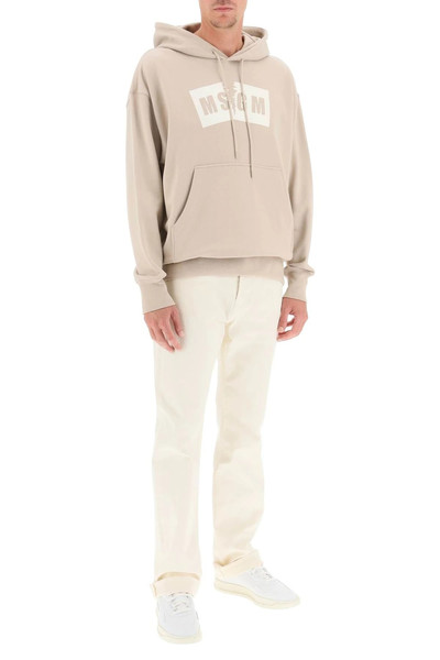 MSGM OVERSIZED HOODIE outlook