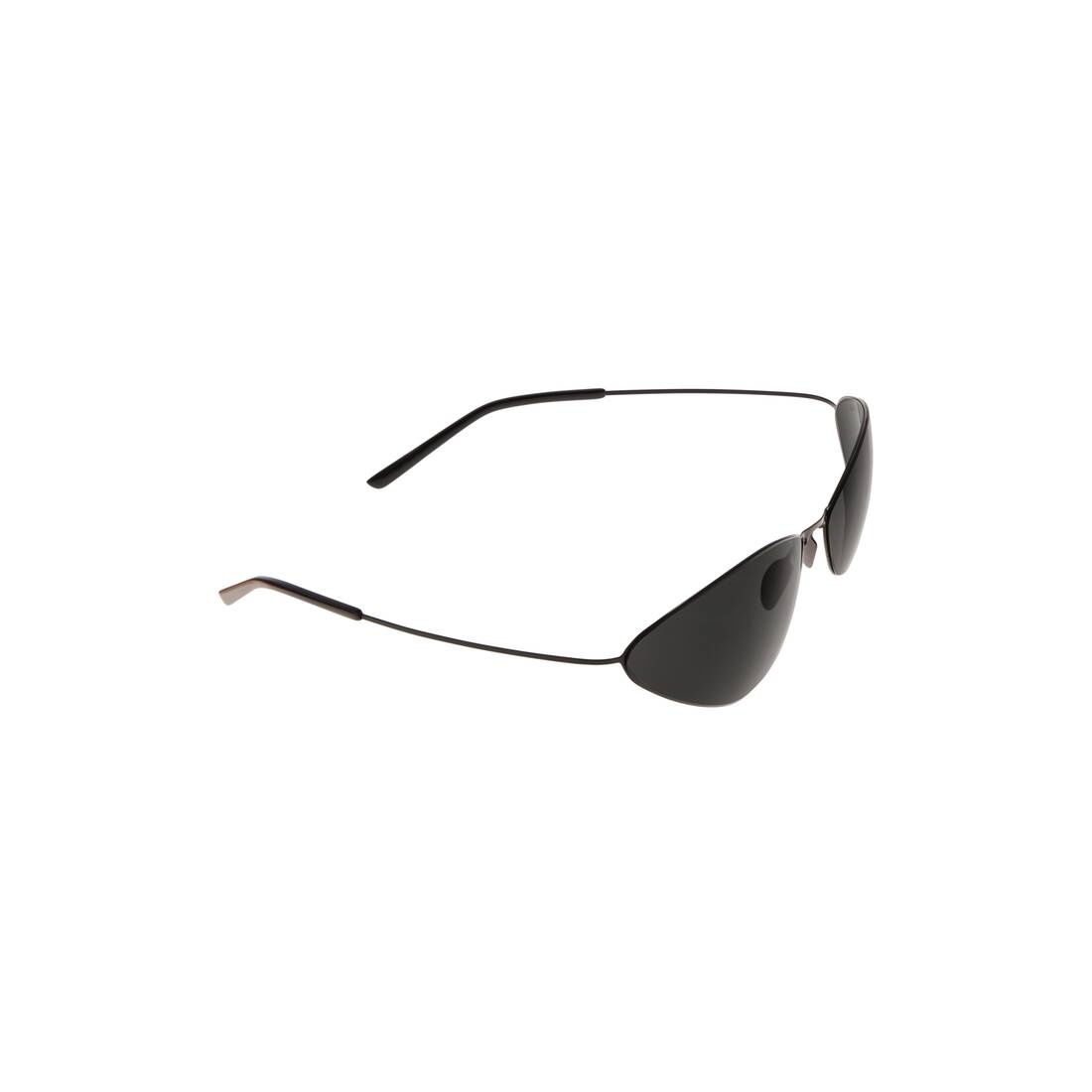 Malibu Round Sunglasses  in Black - 3