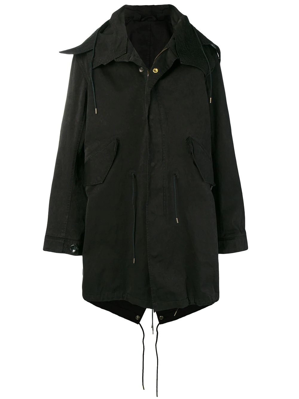 hooded parka - 1