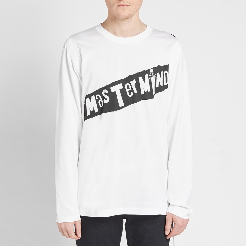 MASTERMIND WORLD Long Sleeve Punk Script Tee - 7