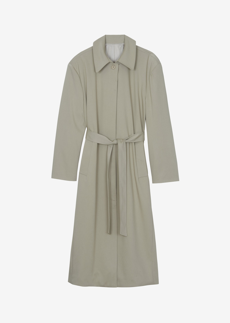 Indore Long Coat - Beige 1