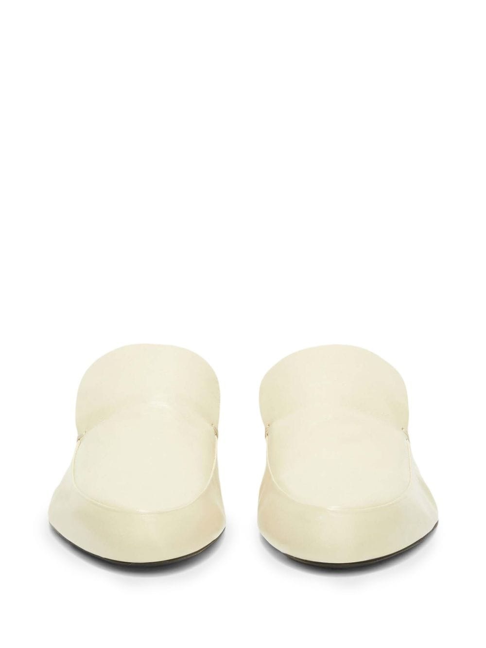 slip-on leather loafers - 4