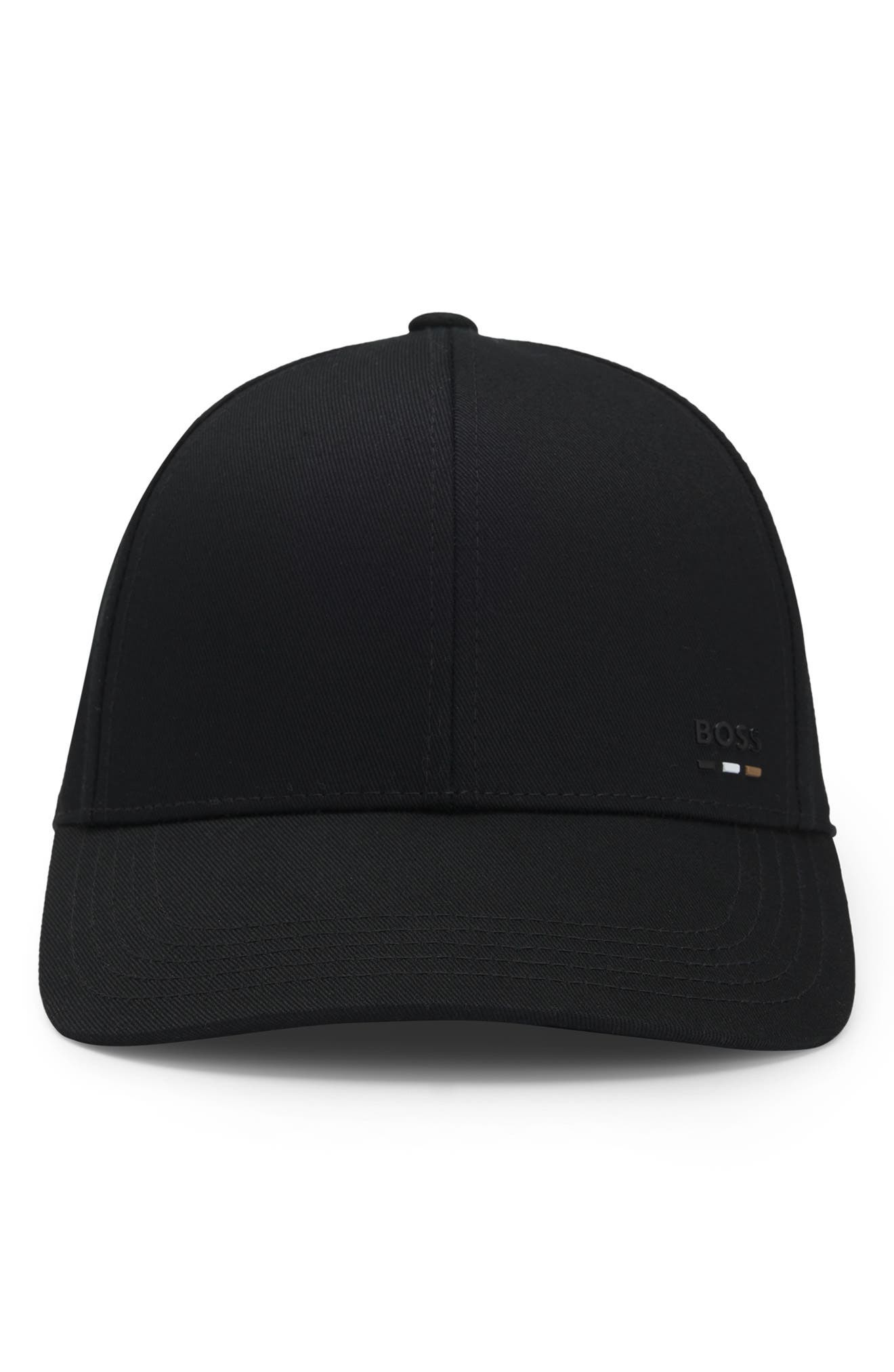 BOSS Zed Cotton Twill Baseball Cap in Black at Nordstrom - 2