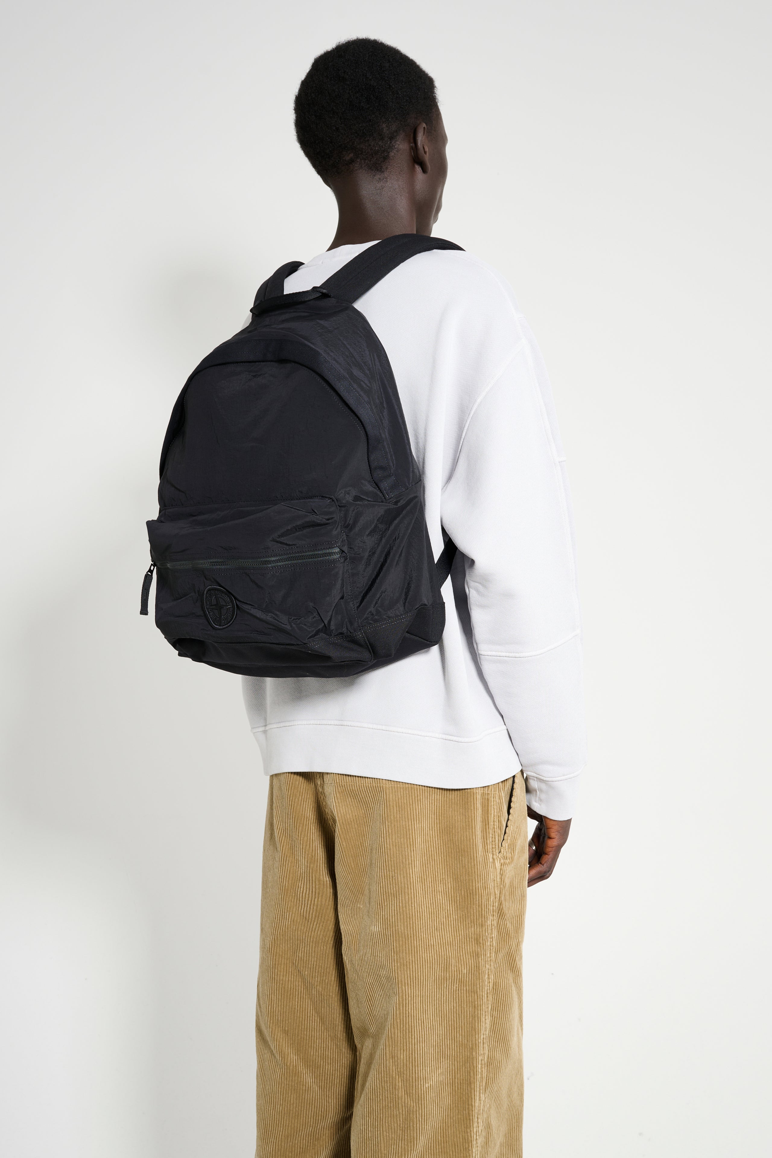 STONE ISLAND BACKPACK BLACK - 3
