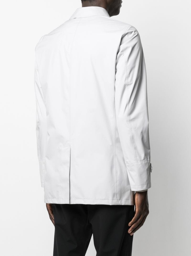 single-breasted button-fastening jacket - 5