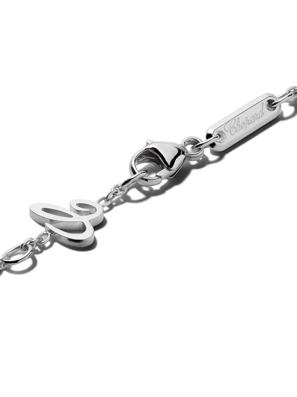 18kt white gold Happy Diamonds Icons bracelet - 4