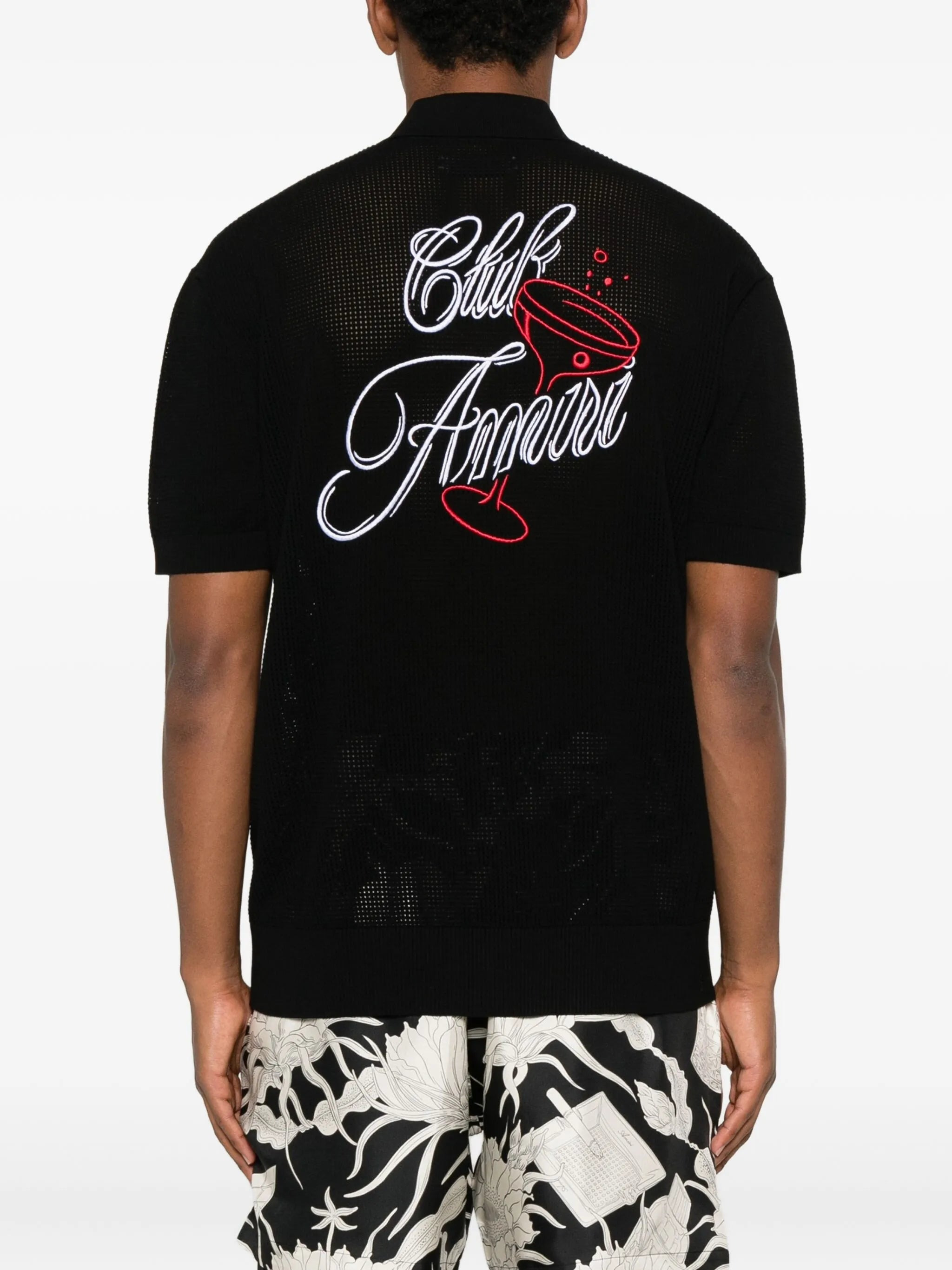 Amiri Embroidered Knit Top - 4