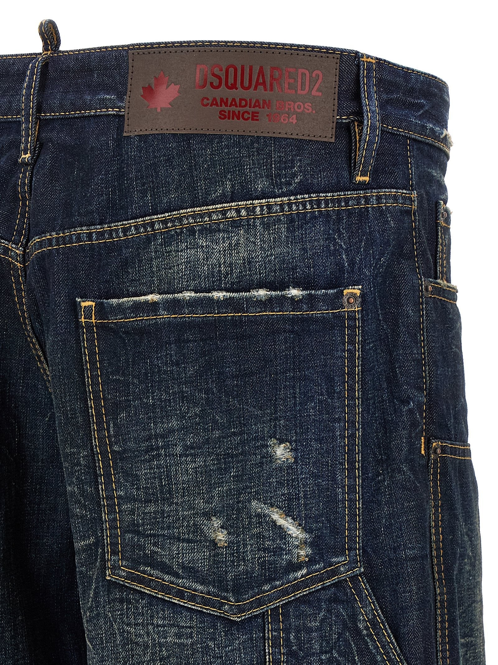Dsquared2 Men 'Loose Carpenter' Jeans - 4