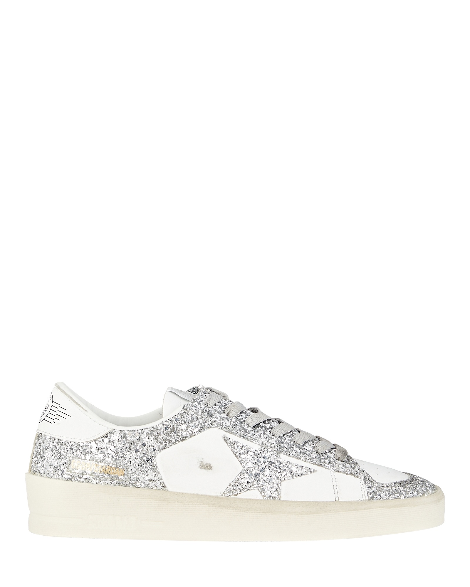 Golden Goose Stardan Leather Low-Top Sneakers intermix REVERSIBLE