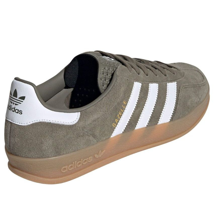 adidas Gazelle Indoor 'Olive Strata Cloud White' JQ0174 - 4