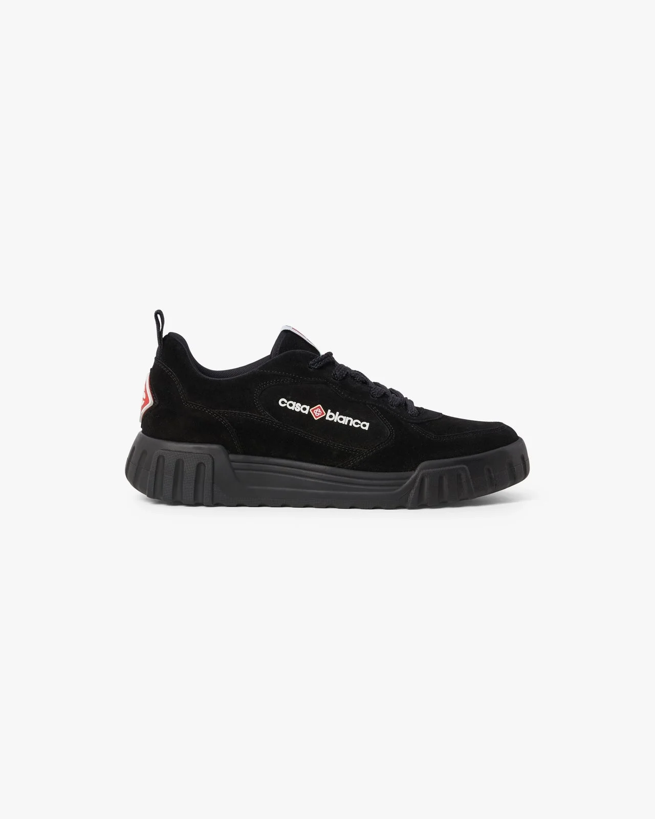 Women's Black Court Sneaker | Casablanca Paris - 1