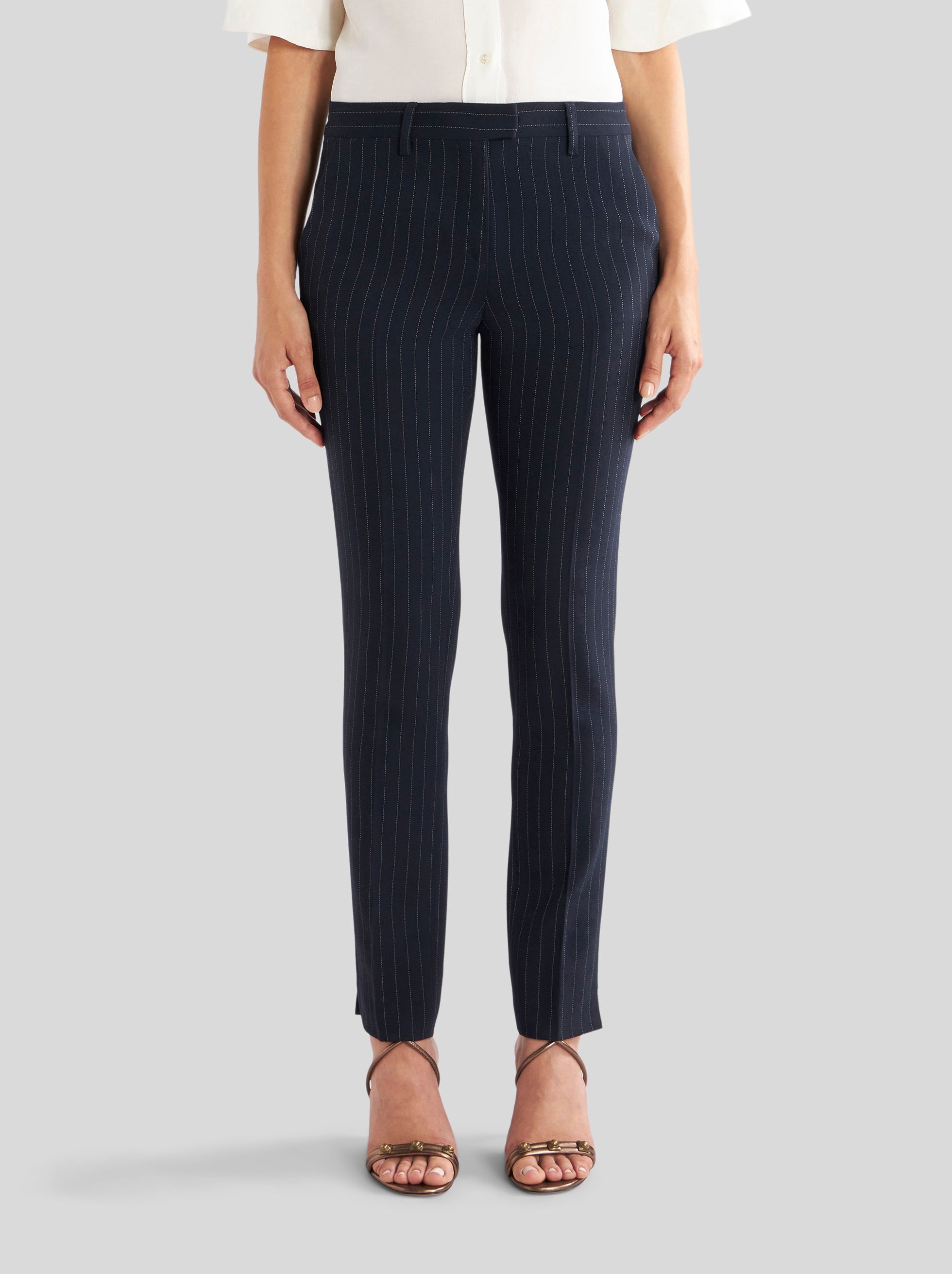 STRIPED TAILORED TROUSERS - 2