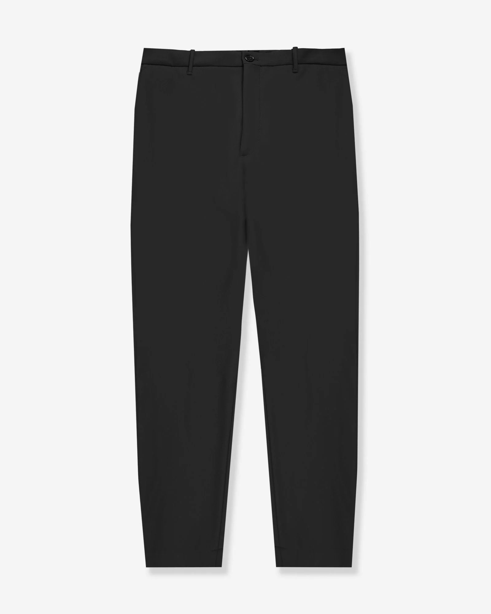 Slim fit technical fabric trousers - 1