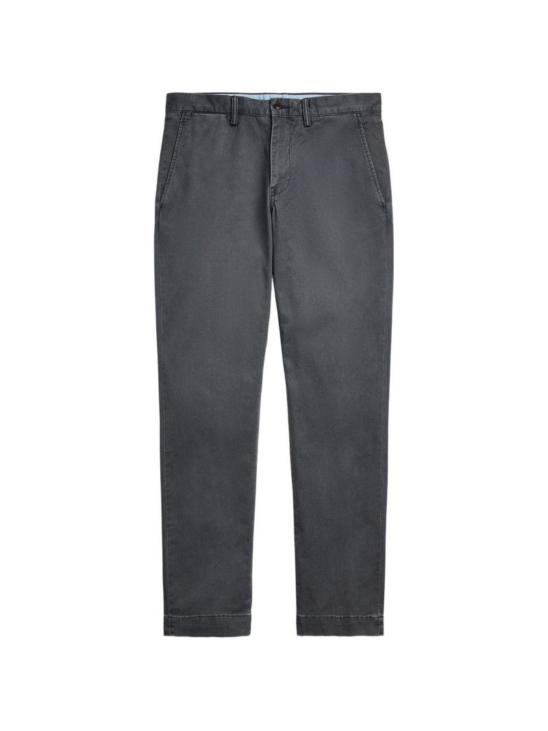 slim-cut chino trousers 1