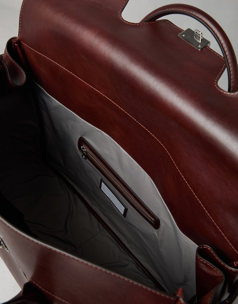 Calfskin casual bag 5