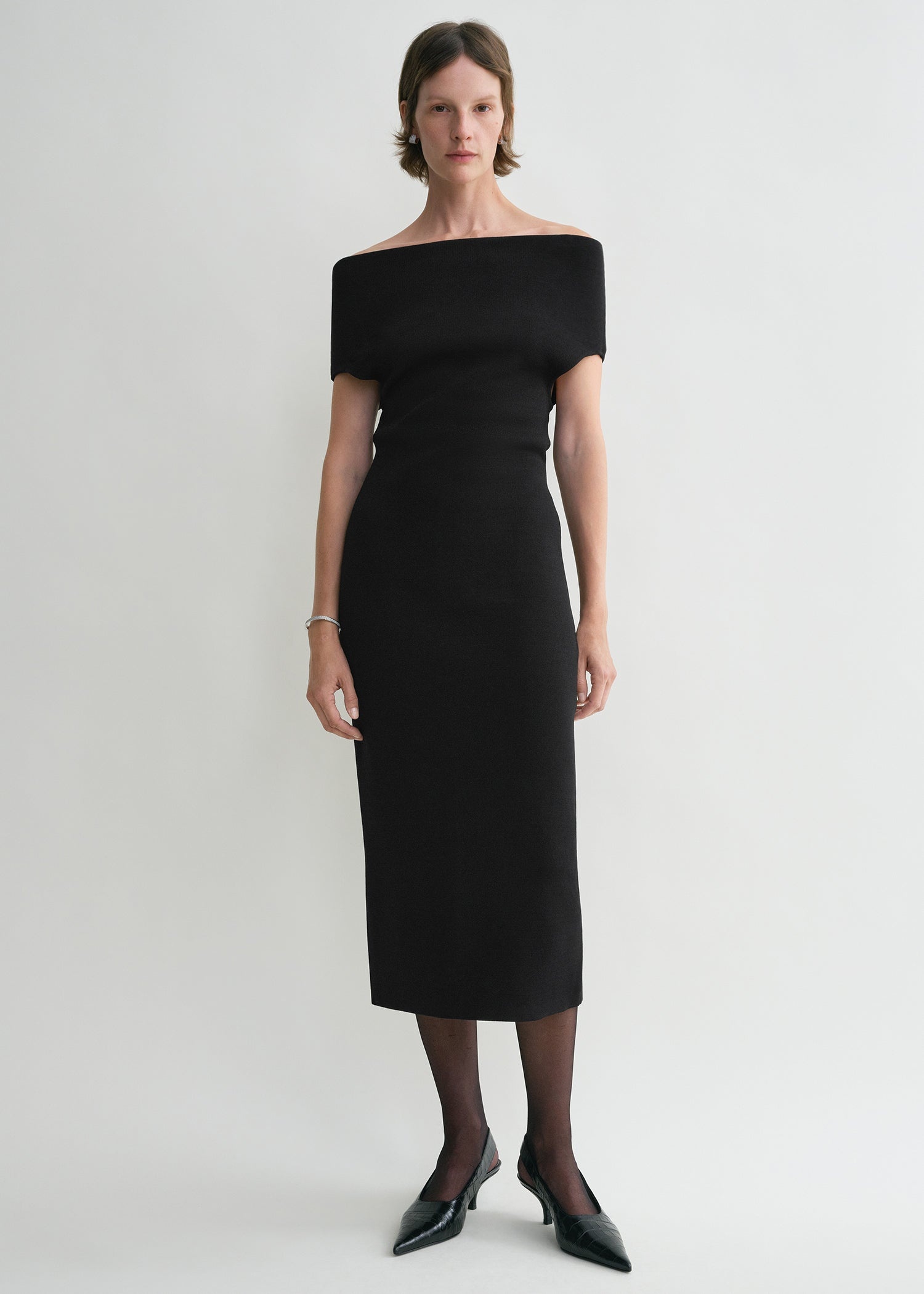 Double-knit dress black - 2