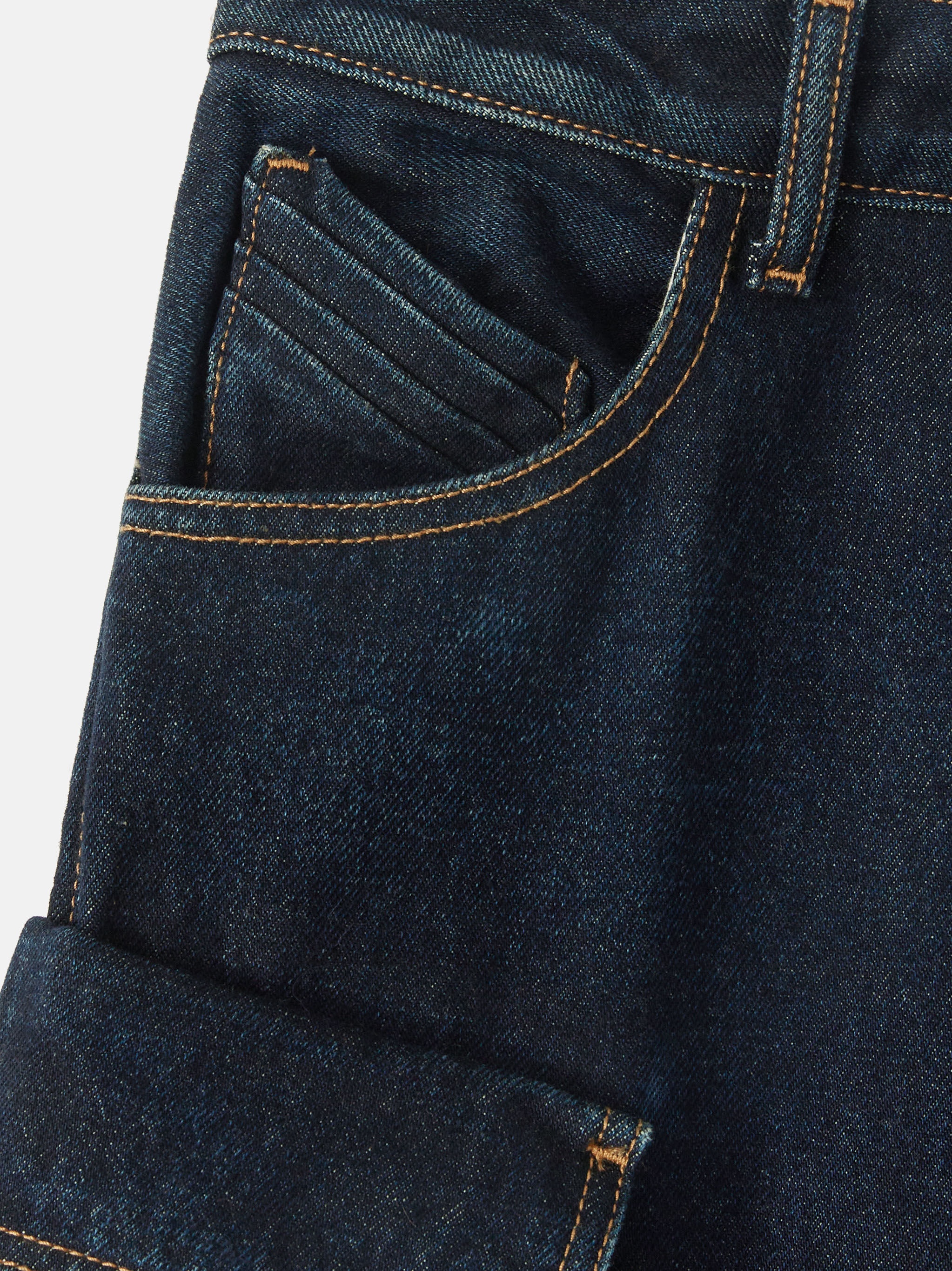 ''FERN'' DARK BLUE LONG PANTS - 4