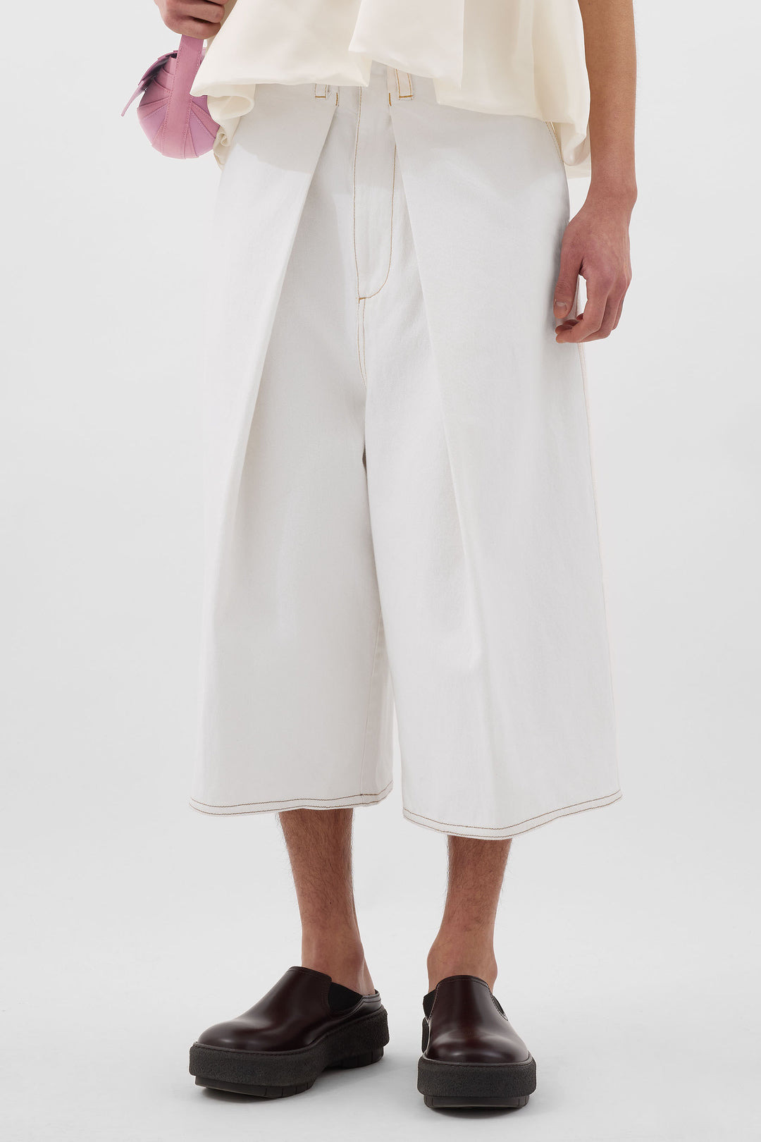 CHOLO SHORTS / optical white - 2