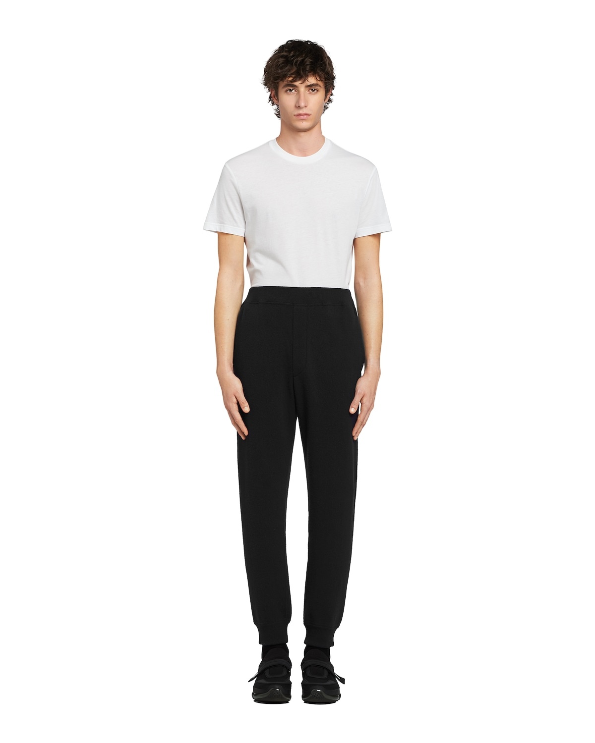 Wool and cashmere jogging pants - 2