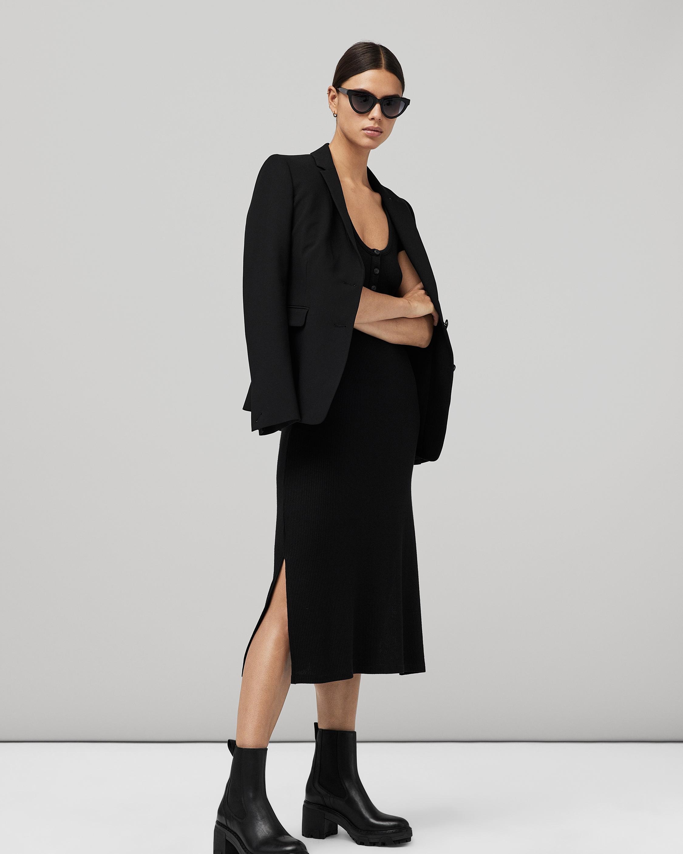 The Knit Rib Midi T-Dress
Jersey Dress - 3