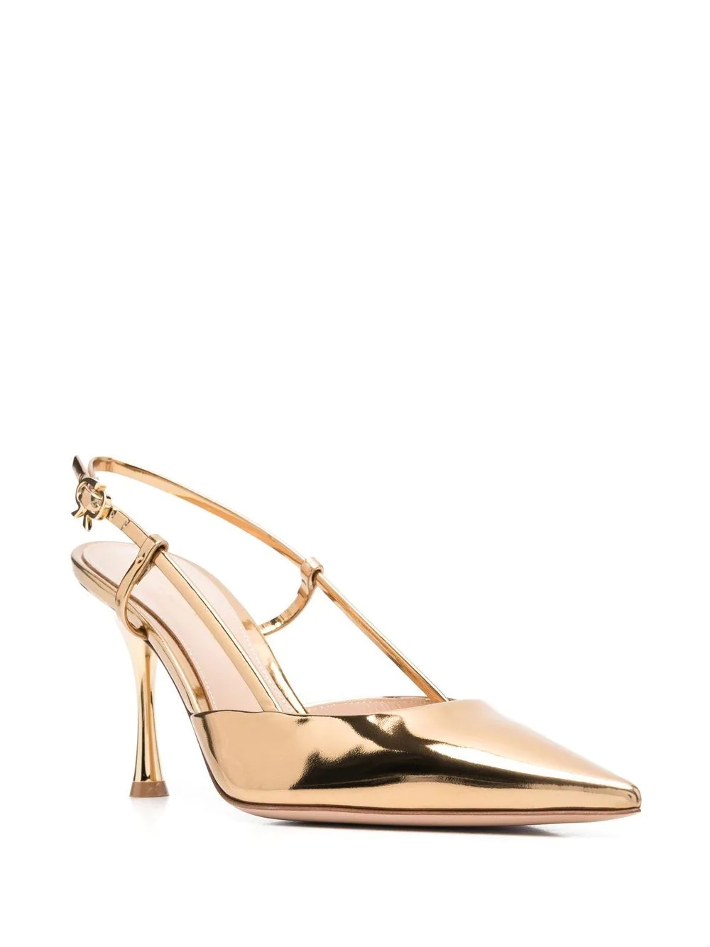 Ribbon 85mm slingback pumps - 2