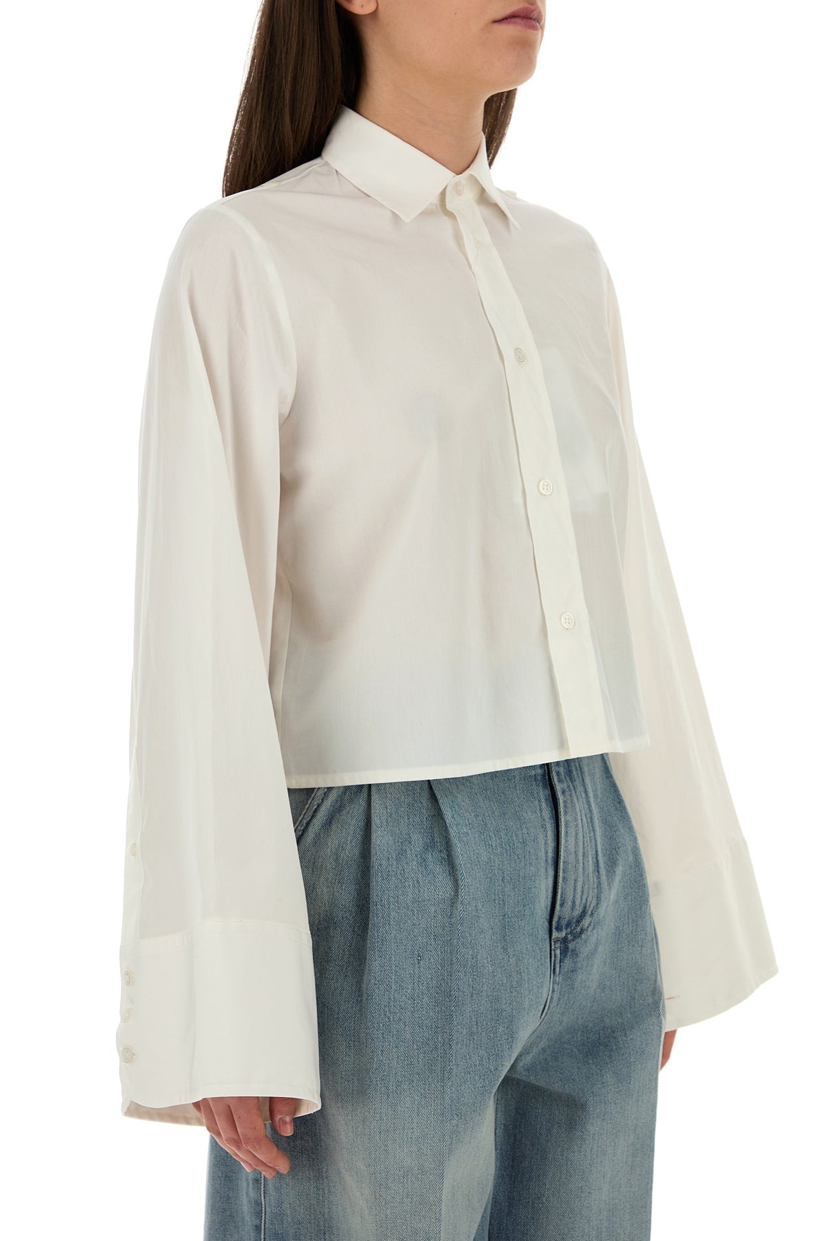 White poplin shirt - 3