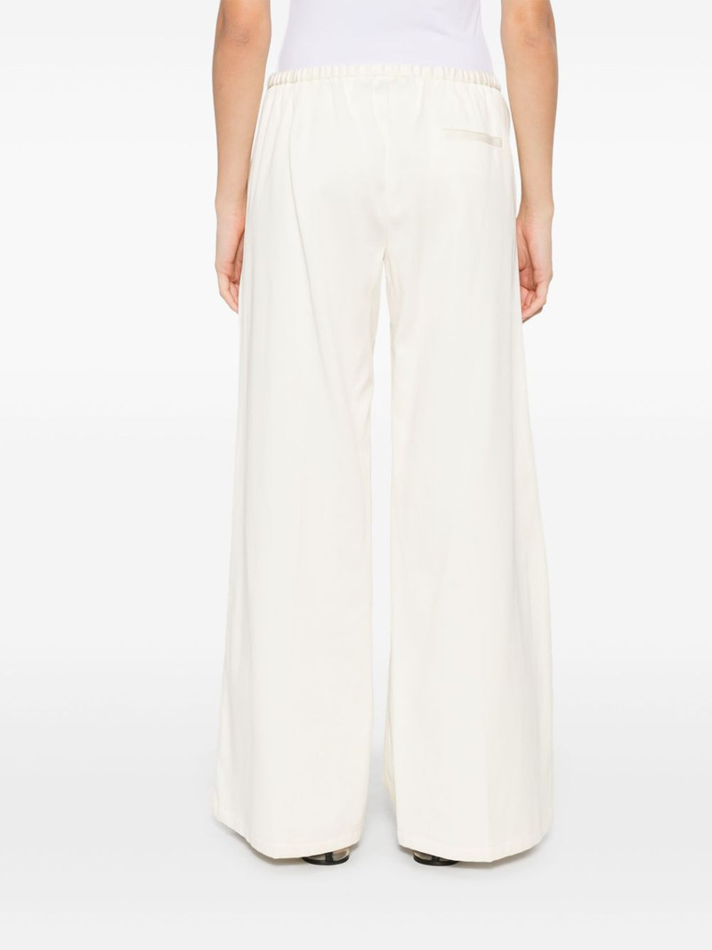 twill straight-leg trousers 4