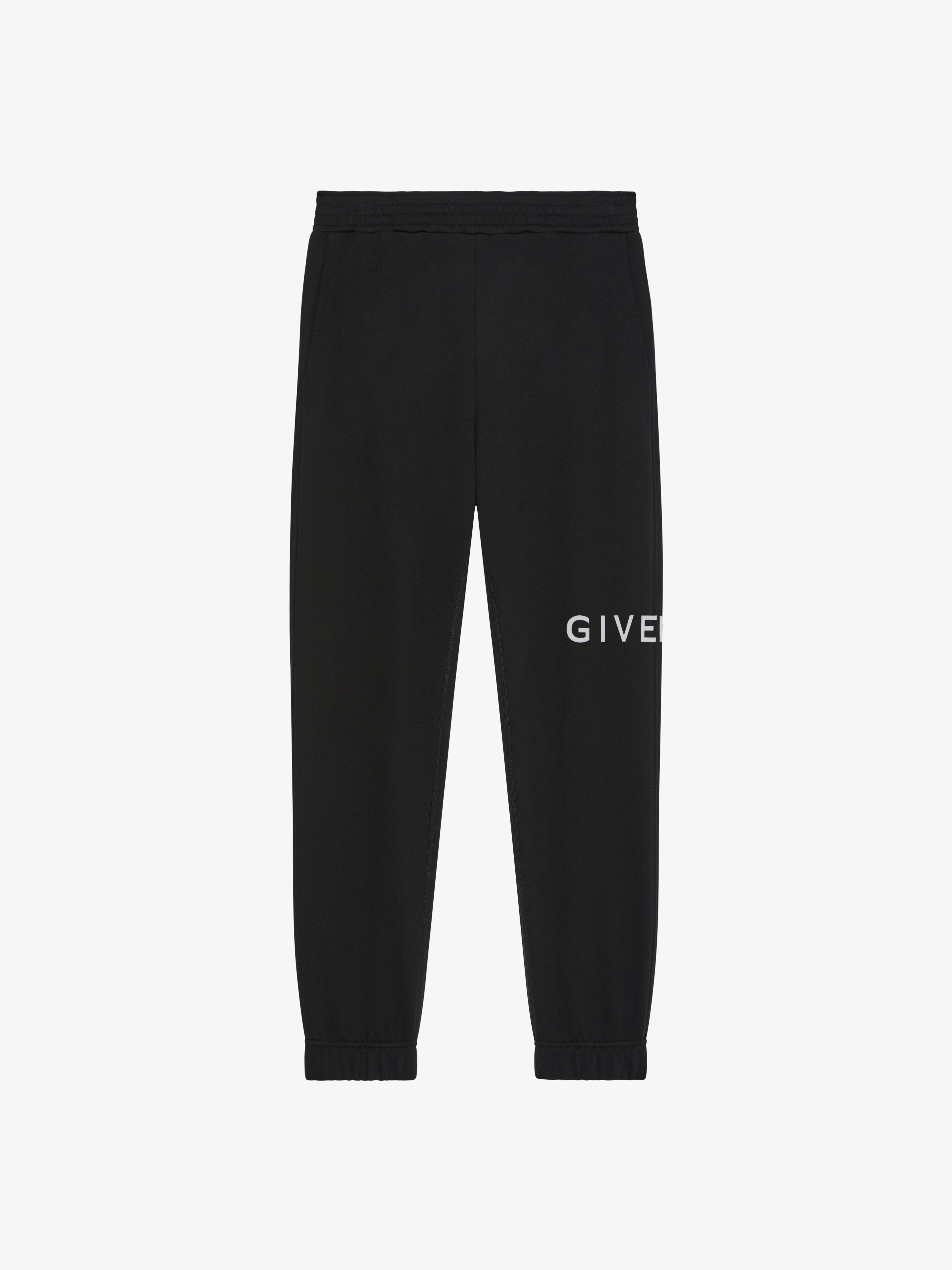 GIVENCHY ARCHETYPE SLIM FIT JOGGER PANTS IN FLEECE - 1