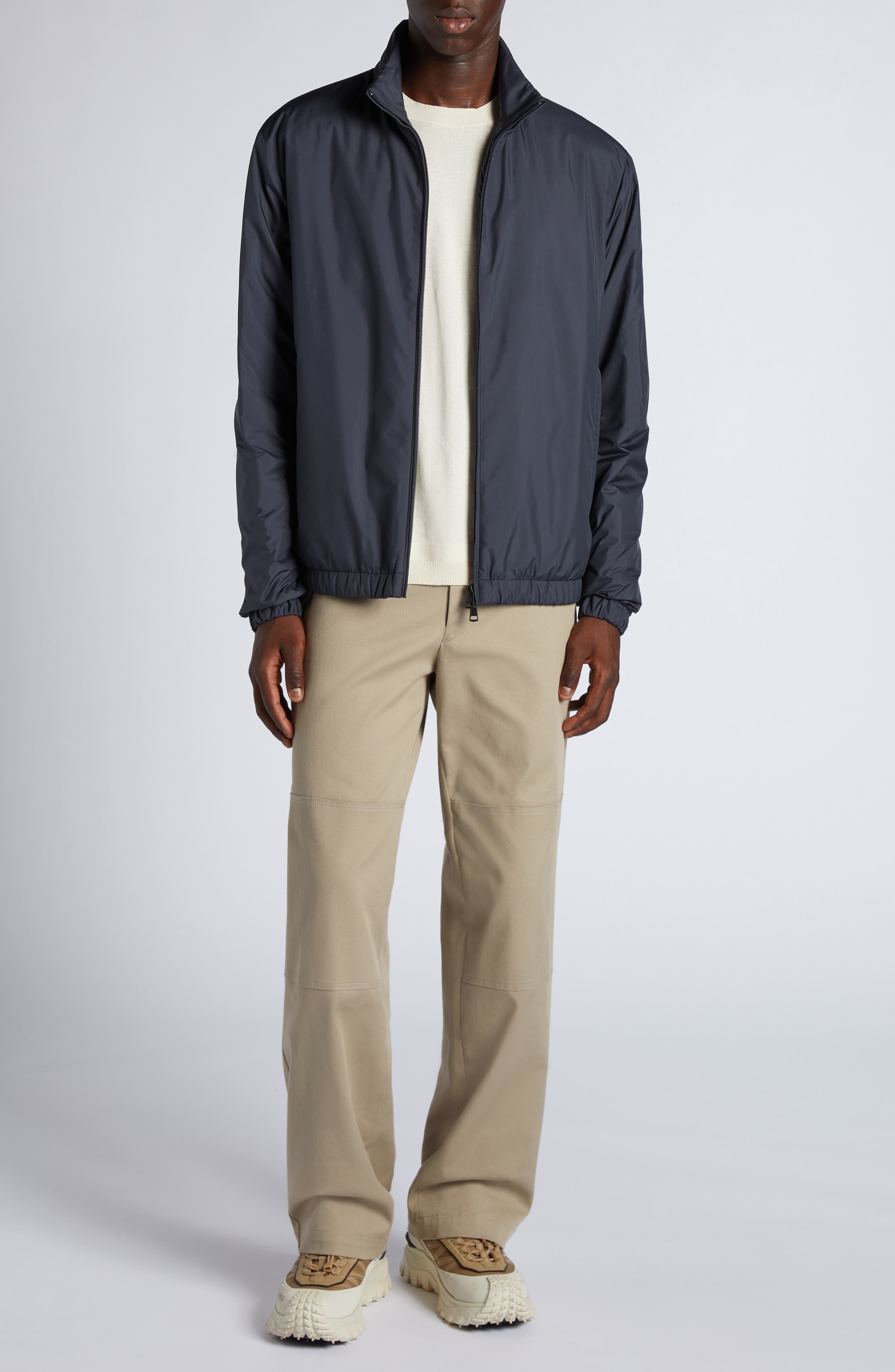 Moncler Berre Wind Resistant Down Jacket in Night Sky at Nordstrom - 2