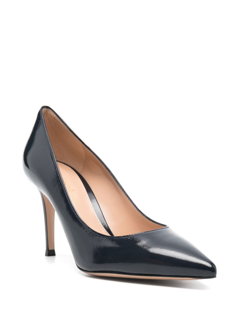 Gianvito Rossi calf leather pumps 85mm outlook