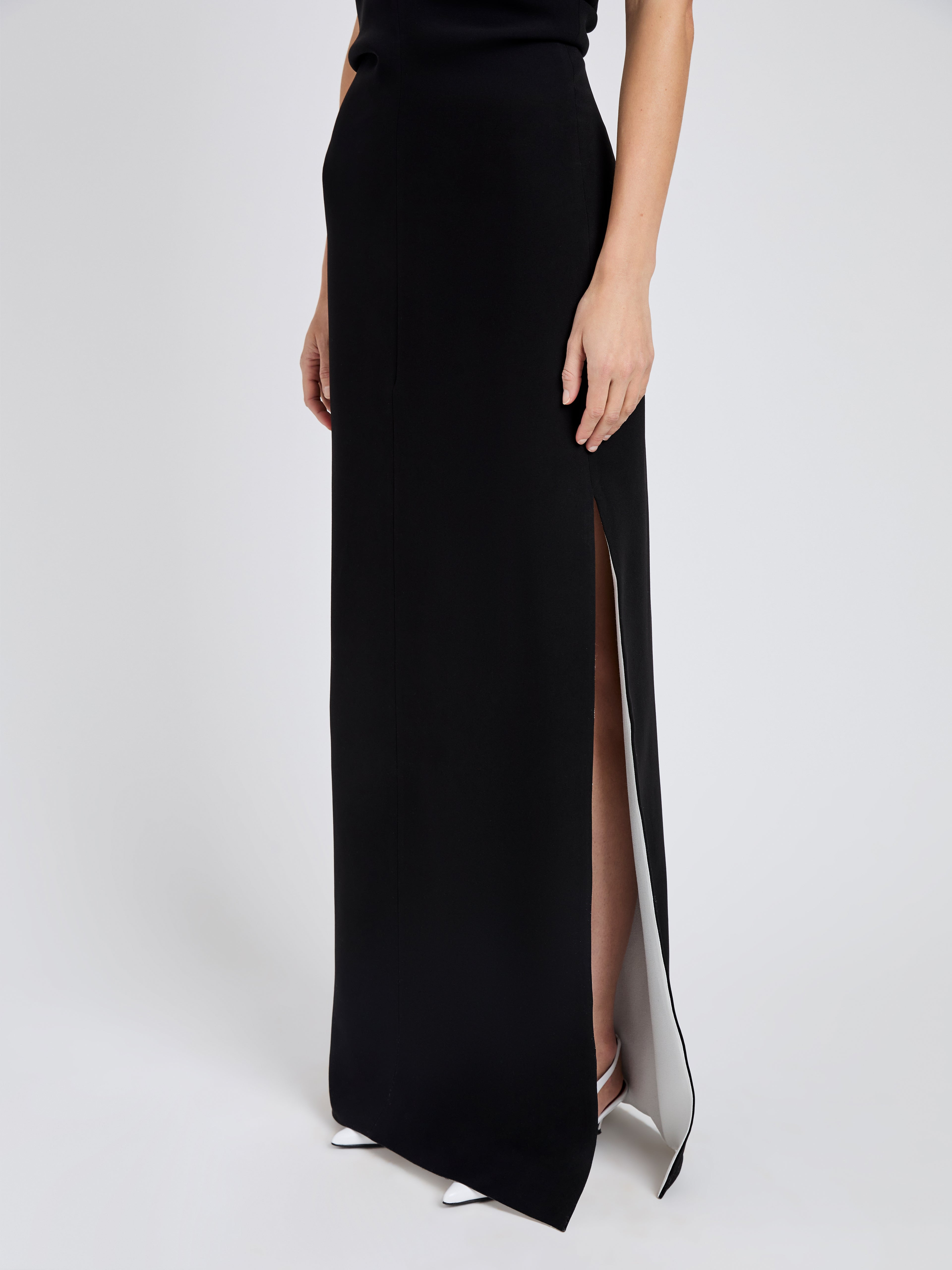 Rosina Dress in Light Double Crepe - 5