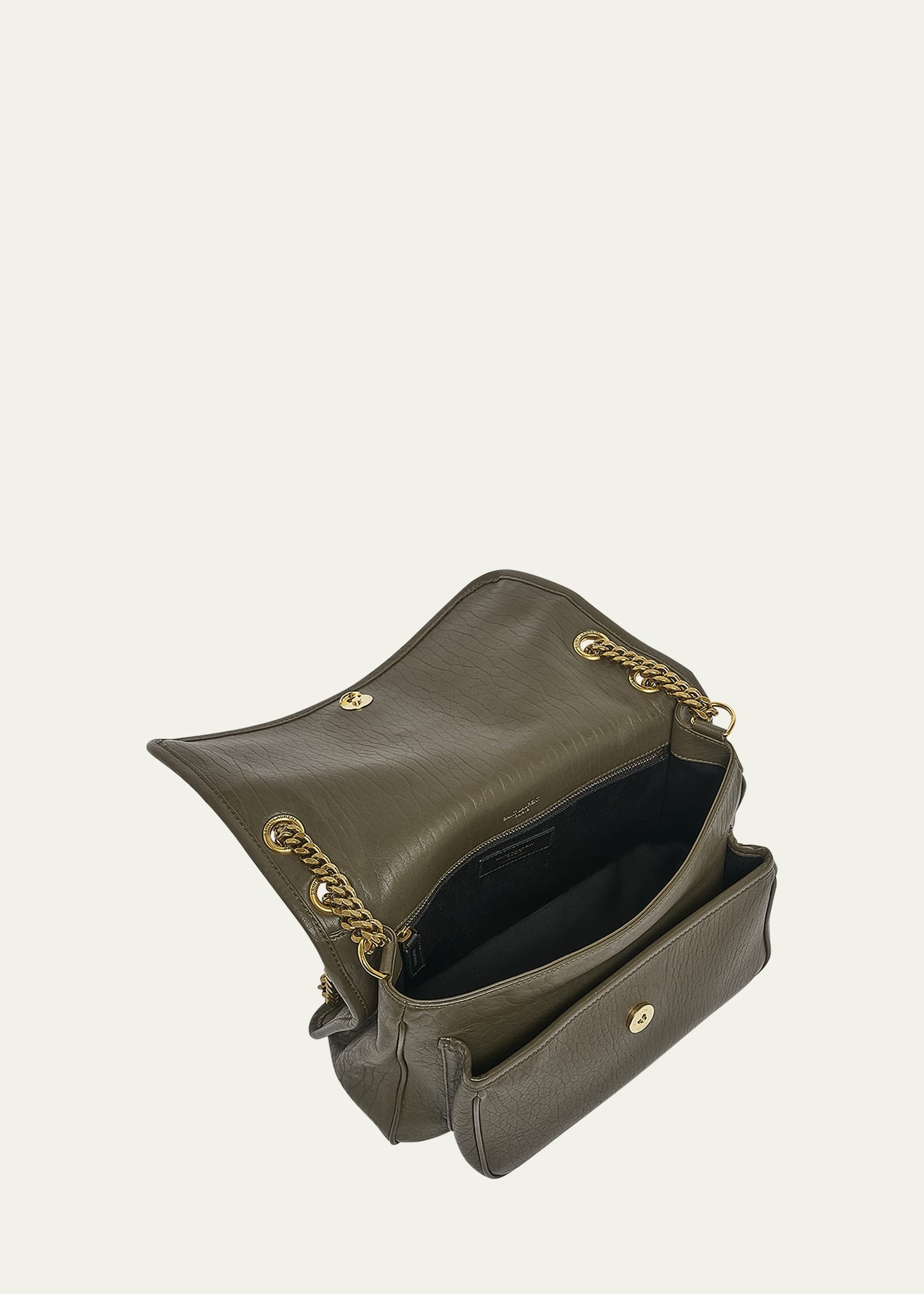 Niki Medium YSL Leather Shoulder Bag - 4