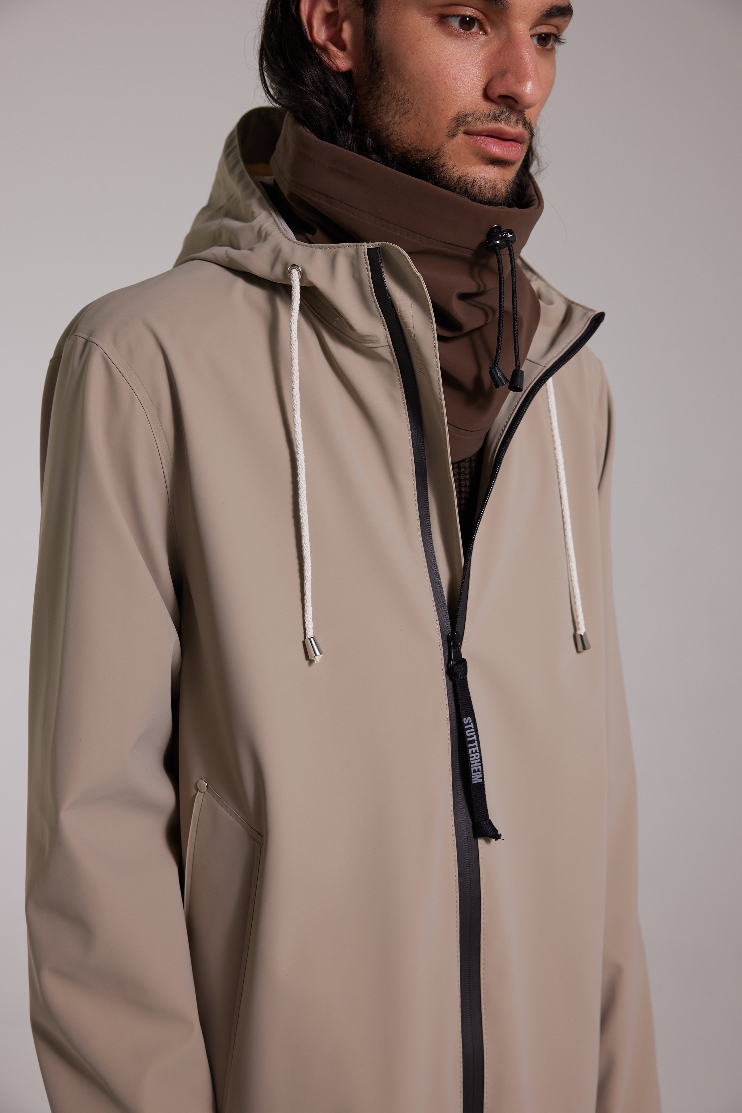 Camden Lightweight Matte Parka Potato - 3