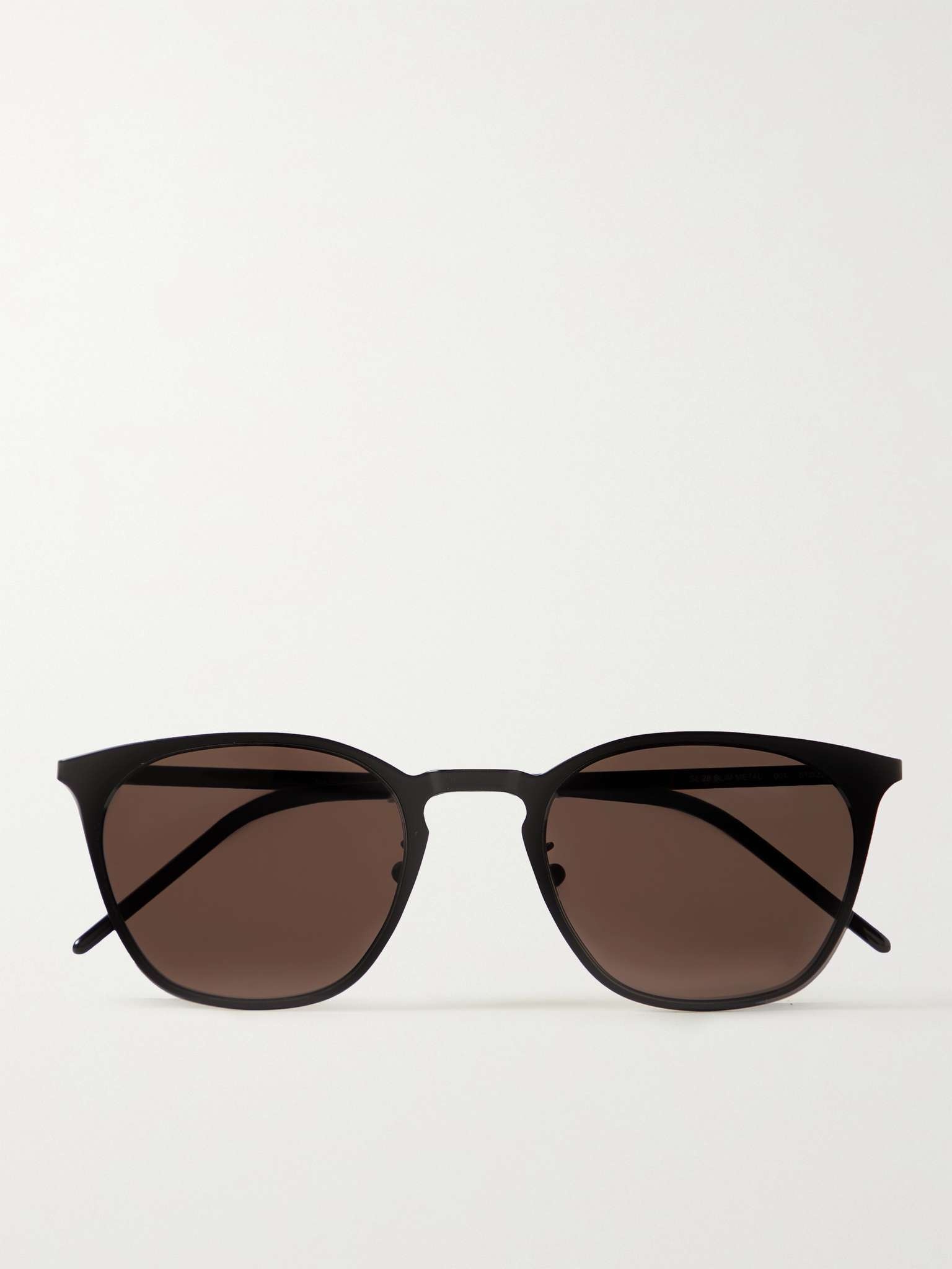 Round-Frame Metal Sunglasses - 1