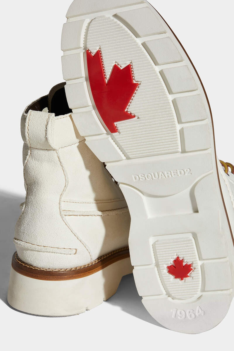 PREPPY PASTEL BOAT ANKLE BOOTS 5